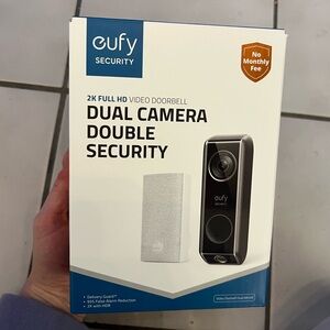 Eufy dual camera Video Doorbell (Wired) S330 NEW